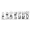 Kobalt Sockets & Socket Sets 7-Piece Standard (SAE) 3/8-in Drive 12-point Set Shallow Socket Set