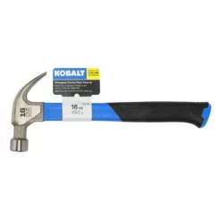 Kobalt Hammers 16-oz Smoothed Face Steel Head Fiberglass Claw Hammer 18 Kobalt Hammers 16-oz Smoothed Face Steel Head Fiberglass Claw Hammer -SEO title and description design 02953701 scaled