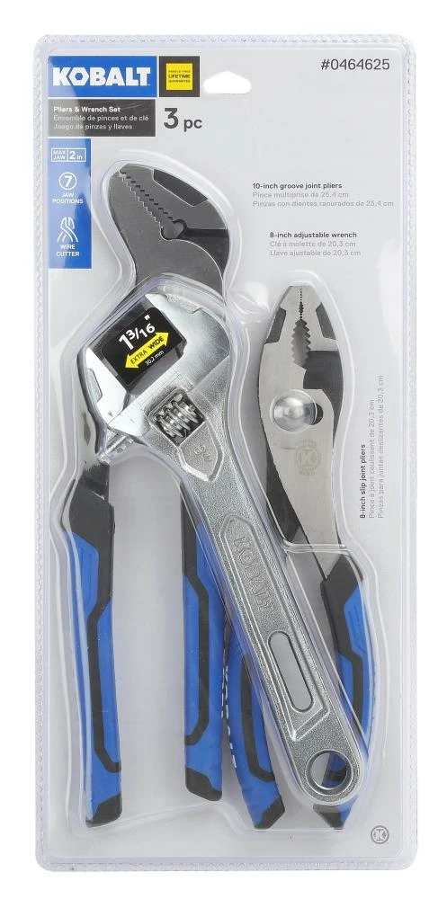 Kobalt Plier Sets Tongue & Groove Plier Set 1 Kobalt Plier Sets Tongue & Groove Plier Set