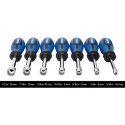 Kobalt Nut Driver Sets 7-Piece Metric and SAE Spline Nut Driver Set