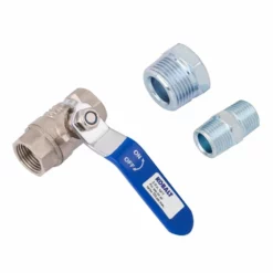 Kobalt Air Compressor Fittings NPT Shut Off Kit with 3/4-in Port 3/8-in