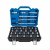 Kobalt Mechanics Tool Sets 33-Piece Standard (SAE) and Metric Combination Polished Chrome Mechanics Tool Set (1/2-in;)