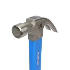 Kobalt Hammers 16-oz Smoothed Face Steel Head Fiberglass Claw Hammer 20 Kobalt Hammers 16-oz Smoothed Face Steel Head Fiberglass Claw Hammer -SEO title and description design 04362472