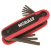 Kobalt Hex Keys & Torx Keys 9-key Standard (Sae) Folding Hex Key Set