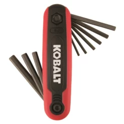 Kobalt Hex Keys & Torx Keys 9-key Standard (Sae) Folding Hex Key Set 8 Kobalt Hex Keys & Torx Keys 9-key Standard (Sae) Folding Hex Key Set -SEO title and description design 05000017