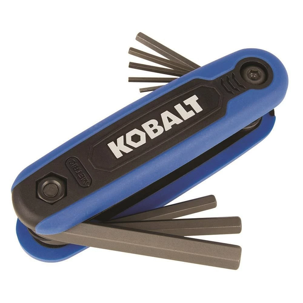 Kobalt Hex Keys & Torx Keys 8-key Metric Folding Hex Key Set 1 Kobalt Hex Keys & Torx Keys 8-key Metric Folding Hex Key Set