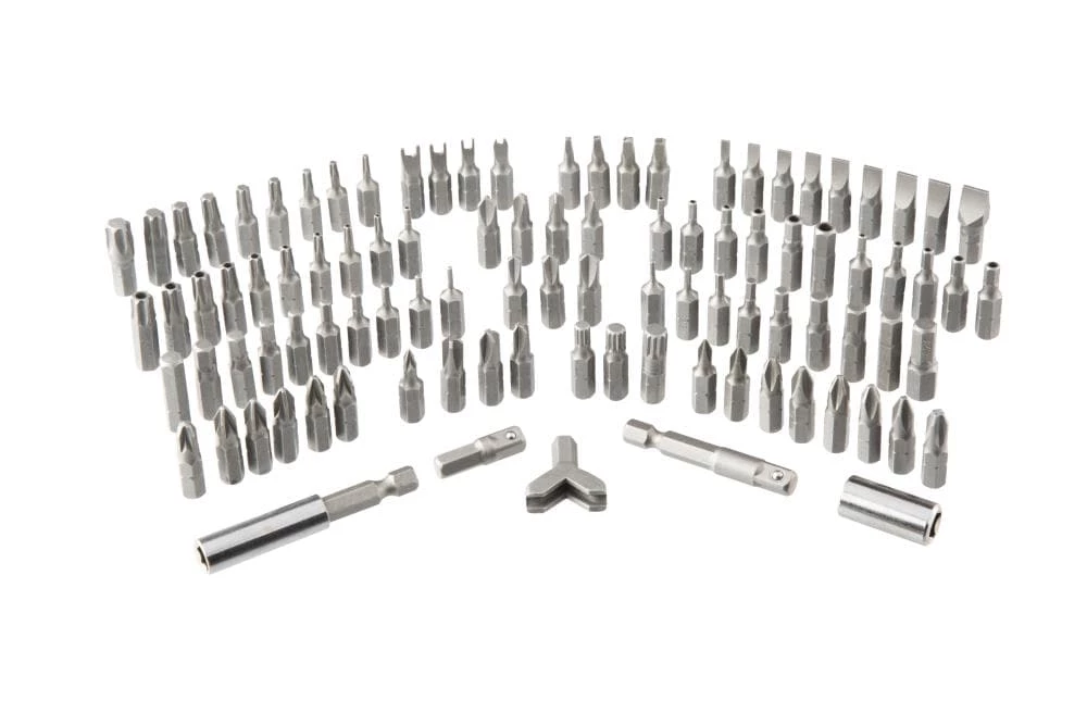 Kobalt Screwdriver Bits Set Steel Hex Shank Screwdriver Bit Set (100-Piece) 1 Kobalt Screwdriver Bits Set Steel Hex Shank Screwdriver Bit Set (100-Piece)