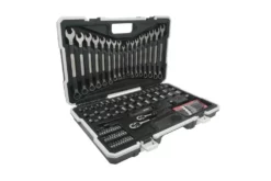 Kobalt Mechanics Tool Sets Universal 115-Piece Standard (SAE) and Metric Combination Matte Mechanics Tool Set (1/4-in; 3/8-in) -SEO title and description design 05028176