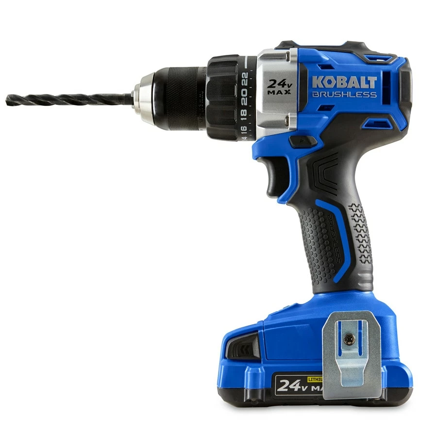 Kobalt Drills 24-volt Max 1/2-in Brushless Cordless Drill (1-Battery Included and Charger Included) 3 Kobalt Drills 24-volt Max 1/2-in Brushless Cordless Drill (1-Battery Included and Charger Included) - Image 3