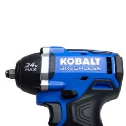 Kobalt Impact Wrenches Brushless 24-volt Max Variable Speed Brushless 3/8-in Drive Cordless Impact Wrench (Tool Only) -SEO title and description design 05332065