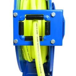 Kobalt Air Compressor Hoses 3/8-in 50-ft Poly Hybrid Air Hose with Retractable Hose Reel -SEO title and description design 07744301