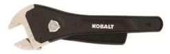 Kobalt Adjustable Wrenches Rapid adjust 8-in Steel and Plastic Adjustable Wrench -SEO title and description design 07936901