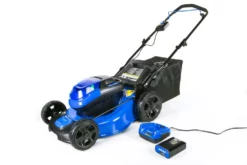 Kobalt Cordless Electric Push Lawn Mowers 40-Volt Max Brushless 20-in Push Cordless Electric Lawn Mower 5 Ah -SEO title and description design 07944332