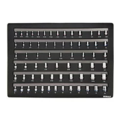 Kobalt Mechanics Tool Sets 300-Piece Standard (SAE) and Metric Combination Polished Chrome Mechanics Tool Set (1/4-in; 3/8-in) -SEO title and description design 08236280