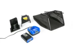 Kobalt Cordless Electric Push Lawn Mowers 40-Volt Max Brushless 20-in Push Cordless Electric Lawn Mower 5 Ah -SEO title and description design 08332506