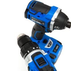 Kobalt Power Tool Combo Kits 2-Tool 24-Volt Max Brushless Power Tool Combo Kit with Soft Case (1-Battery Included and Charger Included) -SEO title and description design 08619634