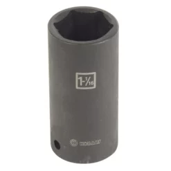 Kobalt Impact Sockets & Impact Socket Sets Standard (SAE) 1/2-in Drive 1-1/16-in 6-Point Impact Socket