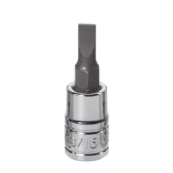 Kobalt Driver Sockets & Sets 1/4-in Drive 3/16-in Flathead Bit Flat Driver Socket