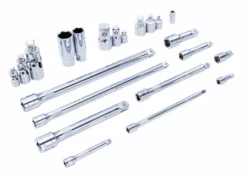 Kobalt Drive Tool & Socket Accessories 22-Piece 1/4-in, 3/8-in and 1/2-in drive tools Drive Accessory Set