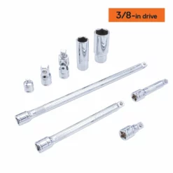 Kobalt Drive Tool & Socket Accessories 22-Piece 1/4-in, 3/8-in and 1/2-in drive tools Drive Accessory Set 7 Kobalt Drive Tool & Socket Accessories 22-Piece 1/4-in, 3/8-in and 1/2-in drive tools Drive Accessory Set -SEO title and description design 09616570