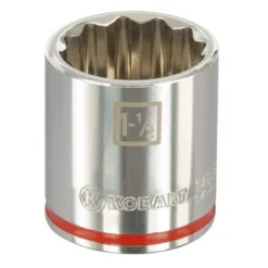 Kobalt Sockets & Socket Sets Standard (SAE) 1/2-in Drive 12-point 1-1/2-in Shallow Socket -SEO title and description design 099198852805xl