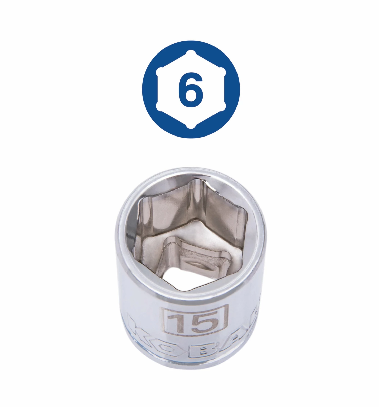 Kobalt Mechanics Tool Sets 19-Piece Metric Polished Chrome Mechanics Tool Set (3/8-in) 5 Kobalt Mechanics Tool Sets 19-Piece Metric Polished Chrome Mechanics Tool Set (3/8-in) - Image 5