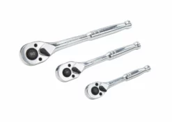 Kobalt Mechanics Tool Sets 154-Piece Standard (SAE) and Metric Combination Polished Chrome Mechanics Tool Set (1/4-in; 3/8-in) -SEO title and description design 10182278 scaled