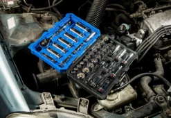 Kobalt Mechanics Tool Sets 40-Piece Standard (SAE) and Metric Combination Polished Chrome Mechanics Tool Set (3/8-in) -SEO title and description design 11255120 scaled