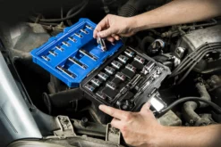 Kobalt Mechanics Tool Sets 30-Piece Standard (SAE) and Metric Combination Polished Chrome Mechanics Tool Set (3/8-in) -SEO title and description design 11294854 scaled