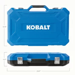 Kobalt Impact Sockets & Impact Socket Sets 55-Piece Standard (SAE) and Metric Combination 1/2-in Drive Set 6-Point Impact Socket Set -SEO title and description design 11328541 scaled