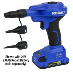 Kobalt Air Inflators 24V Cordless High Volume Inflator 24-Volt Lithium Ion (Li-Ion) Air Inflator (Power Source: Battery) -SEO title and description design 11629465