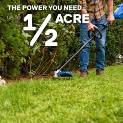 Kobalt Cordless Electric String Trimmers 40-Volt Max 16-in Straight Cordless String Trimmer with Attachment Capable and (Battery Included) -SEO title and description design 12085939