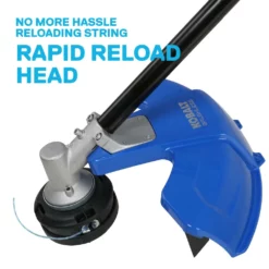 Kobalt Cordless Electric String Trimmers 40-Volt Max 16-in Straight Cordless String Trimmer with Attachment Capable and (Battery Included) -SEO title and description design 12085941