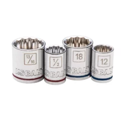 Kobalt Mechanics Tool Sets 40-Piece Standard (SAE) and Metric Combination Polished Chrome Mechanics Tool Set (3/8-in) -SEO title and description design 12257517