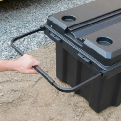 Kobalt Portable Tool Boxes 45-in Black Plastic Wheels Lockable Tool Box -SEO title and description design 12474691 scaled