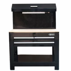 Kobalt Work Benches 45-in W x 36-in H 3-Drawer Wood Work Bench