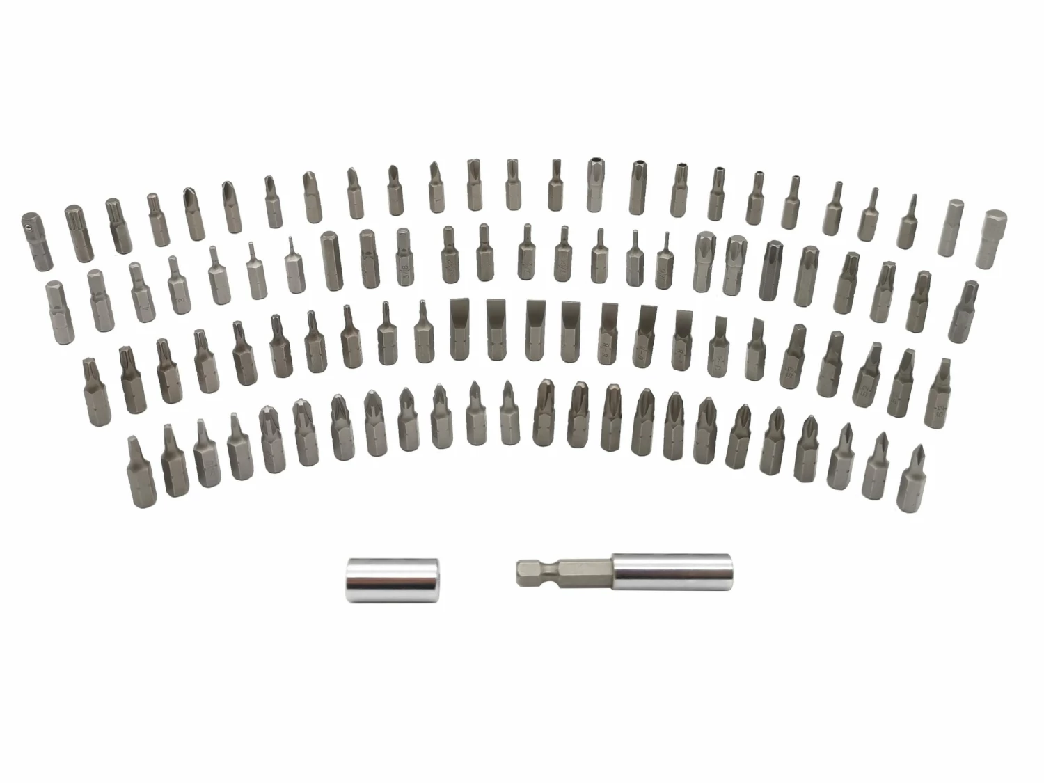 Kobalt Screwdriver Bits 1-in Set Steel Hex Shank Screwdriver Bit Set Screwdriver (100-Piece) 2 Kobalt Screwdriver Bits 1-in Set Steel Hex Shank Screwdriver Bit Set Screwdriver (100-Piece) - Image 2