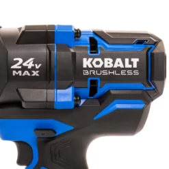Kobalt Impact Wrenches 24-Volt XTR Variable Speed Brushless 1/2-in Drive Cordless Impact Wrench (1-Battery Included) -SEO title and description design 15398918