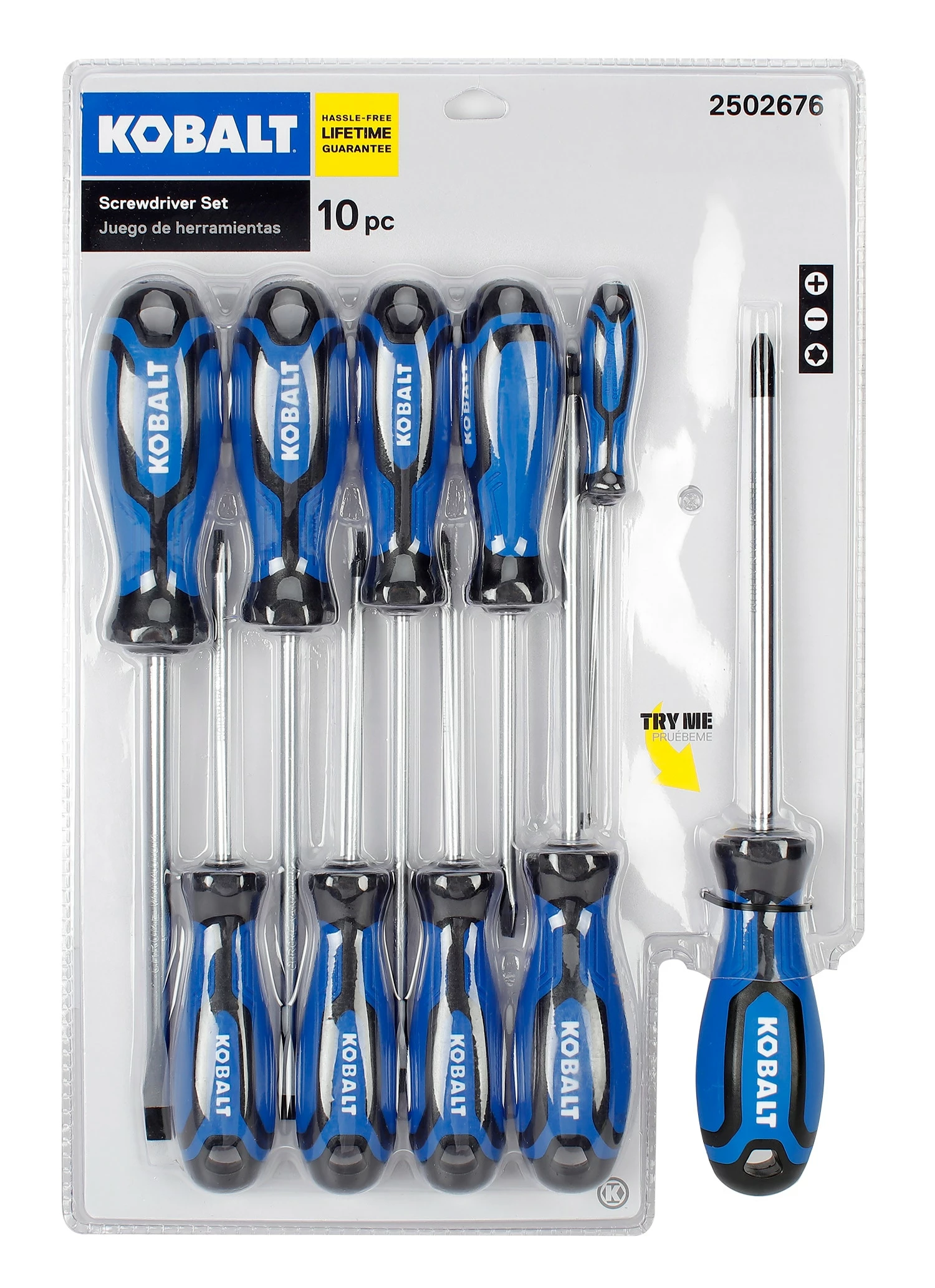 Kobalt Screwdrivers 10-Piece Plastic Handle Magnetic Set Screwdriver Set 1 Kobalt Screwdrivers 10-Piece Plastic Handle Magnetic Set Screwdriver Set