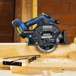 Kobalt Circular Saws 24-Volt XTR 7-1/4-in Brushless Cordless Circular Saw -SEO title and description design 15485320 scaled