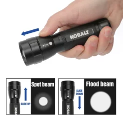 Kobalt Flashlights 300-Lumen LED Flashlight (Battery Included) -SEO title and description design 15518069