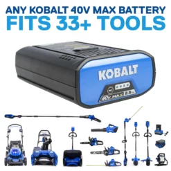 Kobalt Cordless Electric String Trimmers 40-volt Max 15-in Straight Cordless String Trimmer (Tool Only) -SEO title and description design 15662130