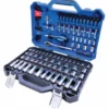 Kobalt Mechanics Tool Sets 118-Piece Standard (SAE) and Metric Combination Polished Chrome Mechanics Tool Set (3/8-in;)