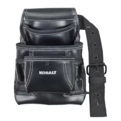 Kobalt Tool Pouches Leather General Construction Tool Pouch