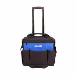 SEO title and description design 41 Kobalt Tool Bags Blue Black Polyester 14-in Rolling Tool Bag