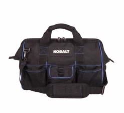 Kobalt Tool Bags Blue Black Polyester 16-in Zippered Cargo Bag