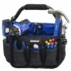 Kobalt Tool Bags Blue Black Polyester 12-in Tool Tote