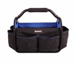 Kobalt Tool Bags Blue Black Polyester 15-in Tool Tote