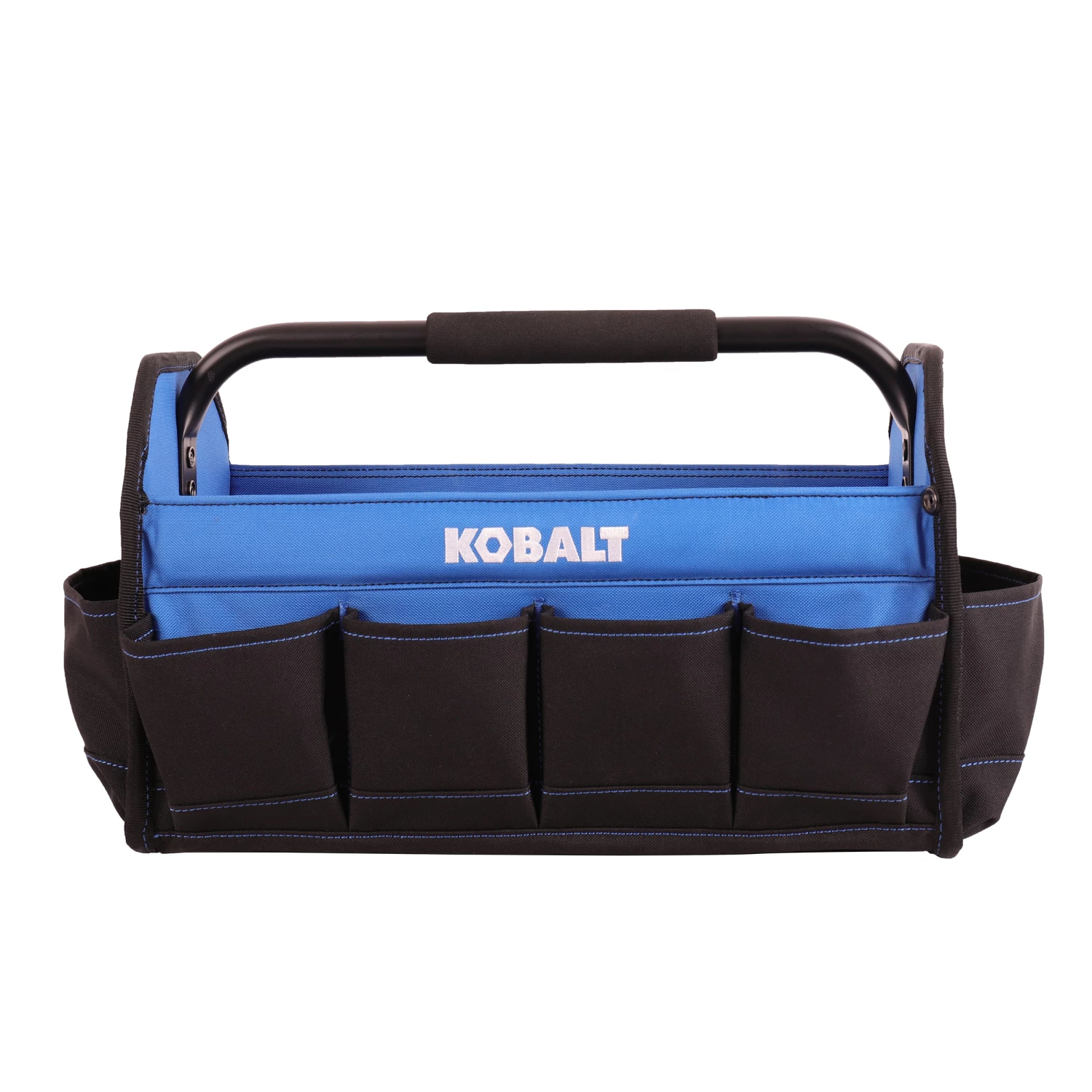 Kobalt Tool Bags Blue, Black Polyester 16-in Tool Tote 1 Kobalt Tool Bags Blue, Black Polyester 16-in Tool Tote