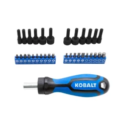 Kobalt Mechanics Tool Sets 118-Piece Standard (SAE) and Metric Combination Polished Chrome Mechanics Tool Set (3/8-in;) -SEO title and description design 16006942